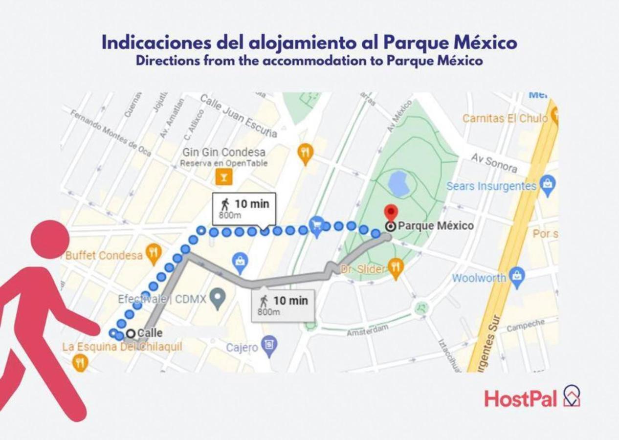 멕시코 시 Casa Carmelia La Condesa 아파트 외부 사진